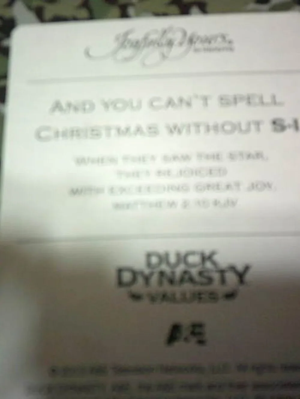 NEW BOX HALLMARK DAYSPRING DUCK DYNASTY CHRISTMAS CARDS w/ MATCHING ENVELOPES 16